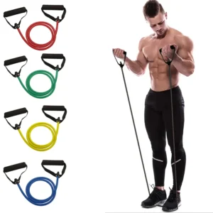 Leben Nova® Resistance Bands mit Griffen – Fitness & Krafttraining Widerstandsbänder für Home Workout