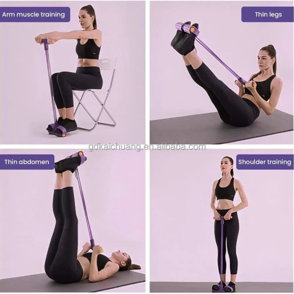 Leben Nova Yoga Pedal Puller Widerstandsband – Bauch, Beine & Ganzkörper Training – Image 3