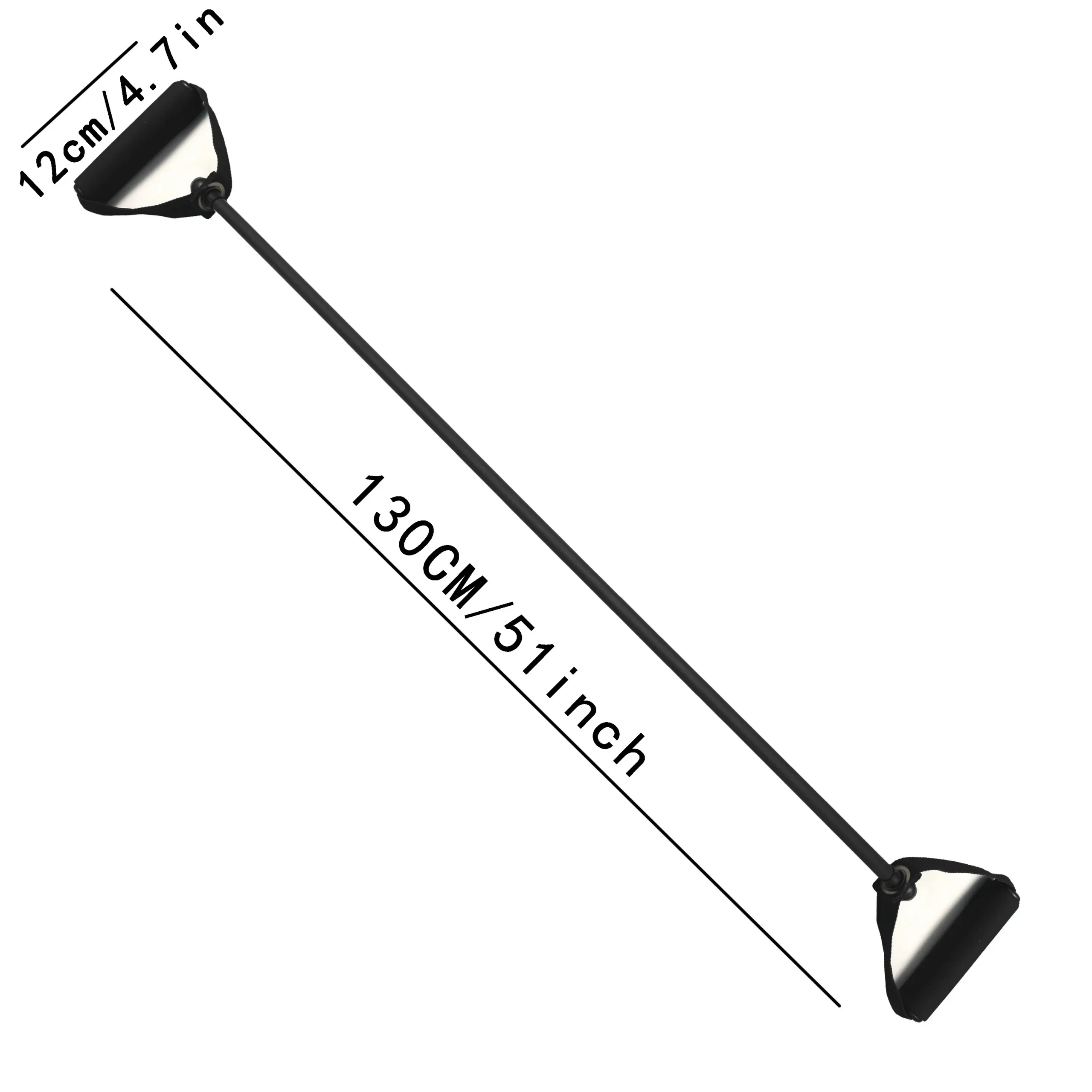 Leben Nova® Resistance Bands mit Griffen – Fitness & Krafttraining Widerstandsbänder für Home Workout – Image 18