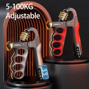 Handtrainer verstellbar 5–100 kg – Grip Strength Trainer für Hand, Unterarm & Muskelaufbau