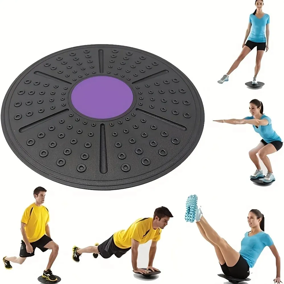 Leben Nova® Balance Board Yoga & Fitness – Gleichgewichtstrainer für Core, Reha & Home Training – Image 6
